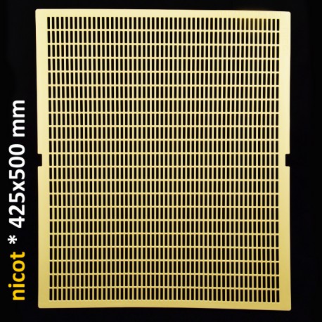 Решетка разделительная для 10-ти рамочного улья. Никот, Франция 425 x 500 мм